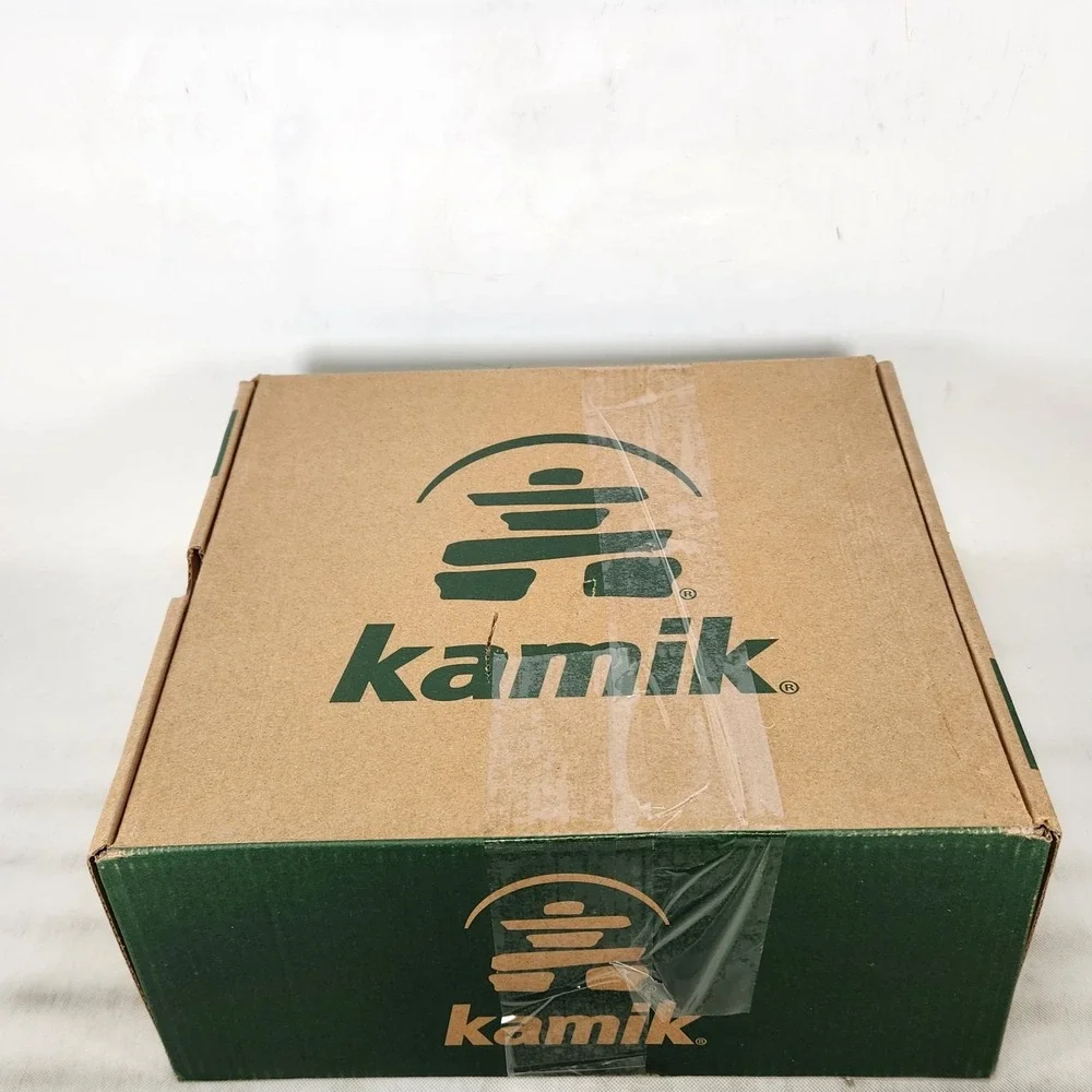 Kamik North Pole Winter Boots Kids Size 12 Black Waterproof Insulated Snow Boots